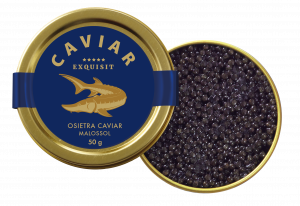 Exquisit OSIETRA CAVIAR Exquisit OSIETRA CAVIAR Premium Linie Malossol, 50g